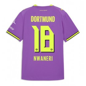 Borussia Dortmund Ethan Nwaneri #18 Tredje Kläder 2026-27 Kortärmad